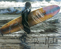 Surfer in Waves