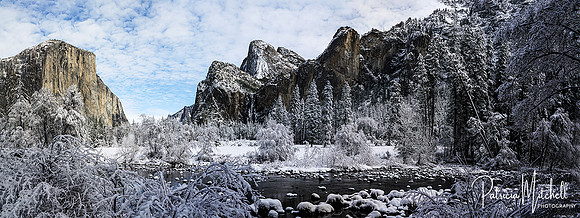 Yosemite Panorama Valley View