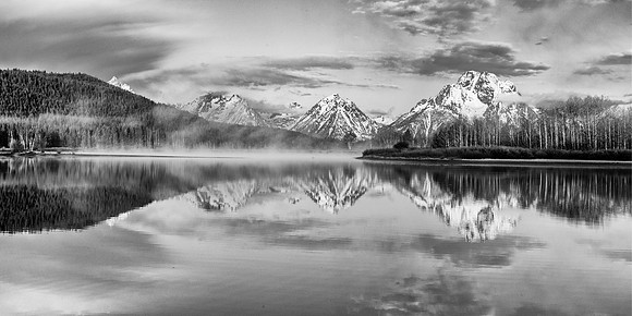 Oxbow Landing B & W 15 x 30